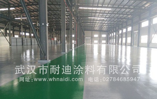 武汉申大磨塑公司环氧树脂平涂型地坪工程