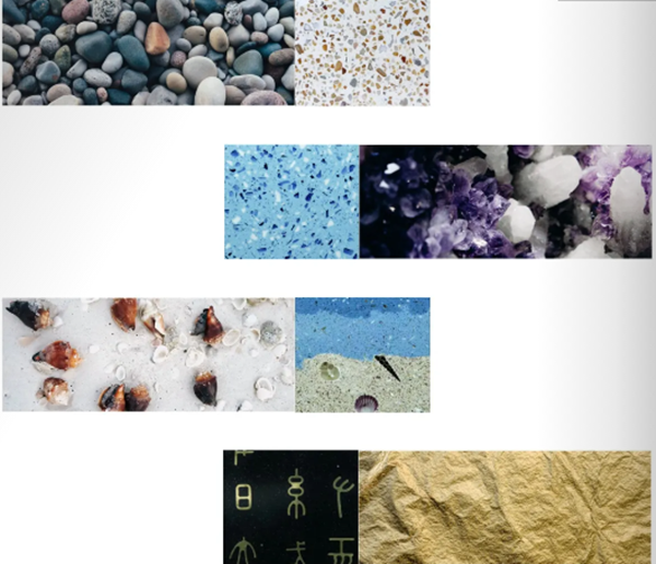 环氧磨石地面独特的装饰效果，依靠的主要元素是什么？